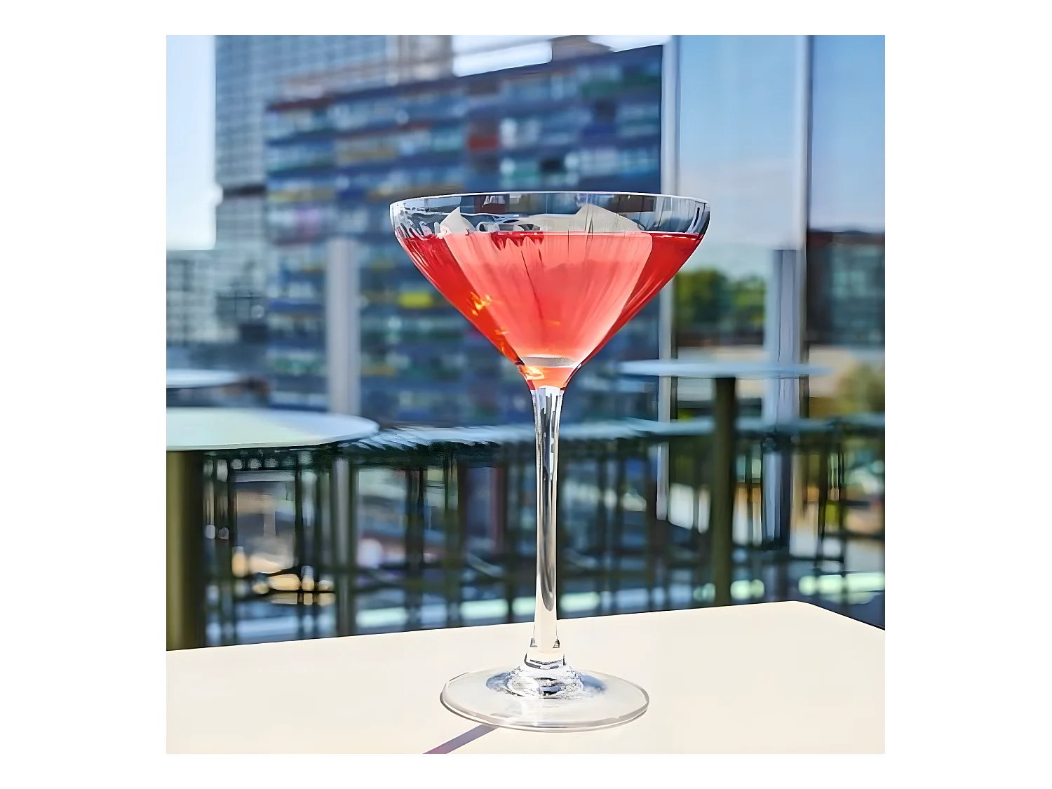 Symétrie - 6 verres à pied coupe 21 cl