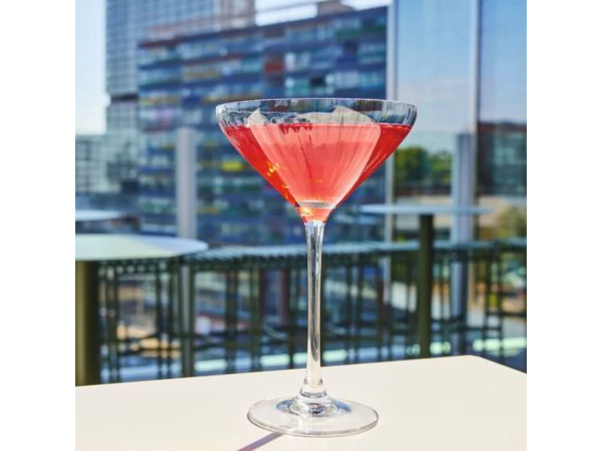 Symétrie - 6 verres à pied coupe 21 cl