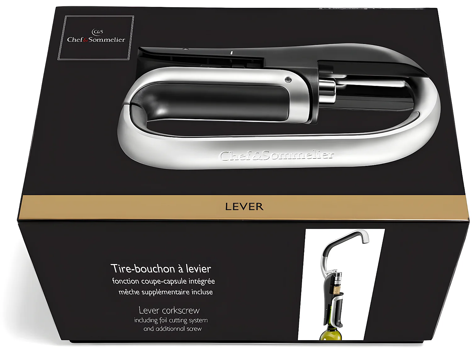 Lever - Tire bouchon à levier