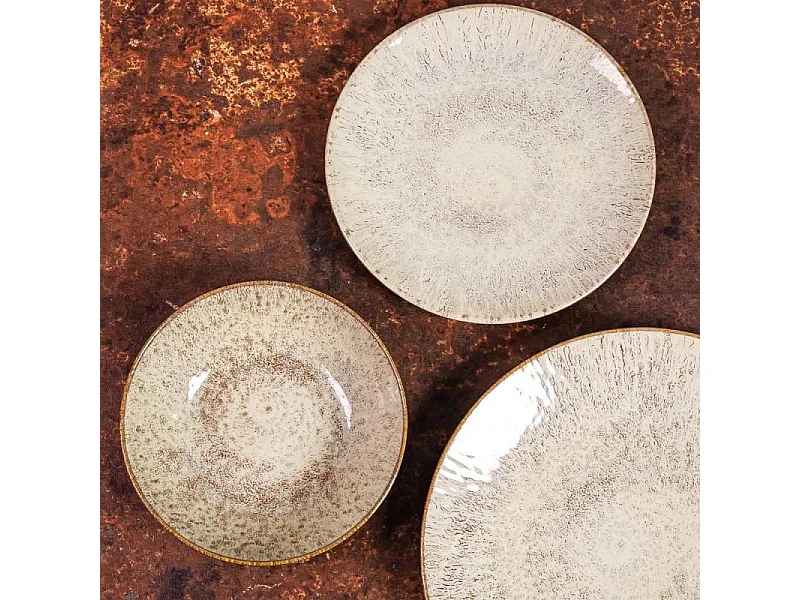 Assiette plate Akaris 27 cm (lot de 6)