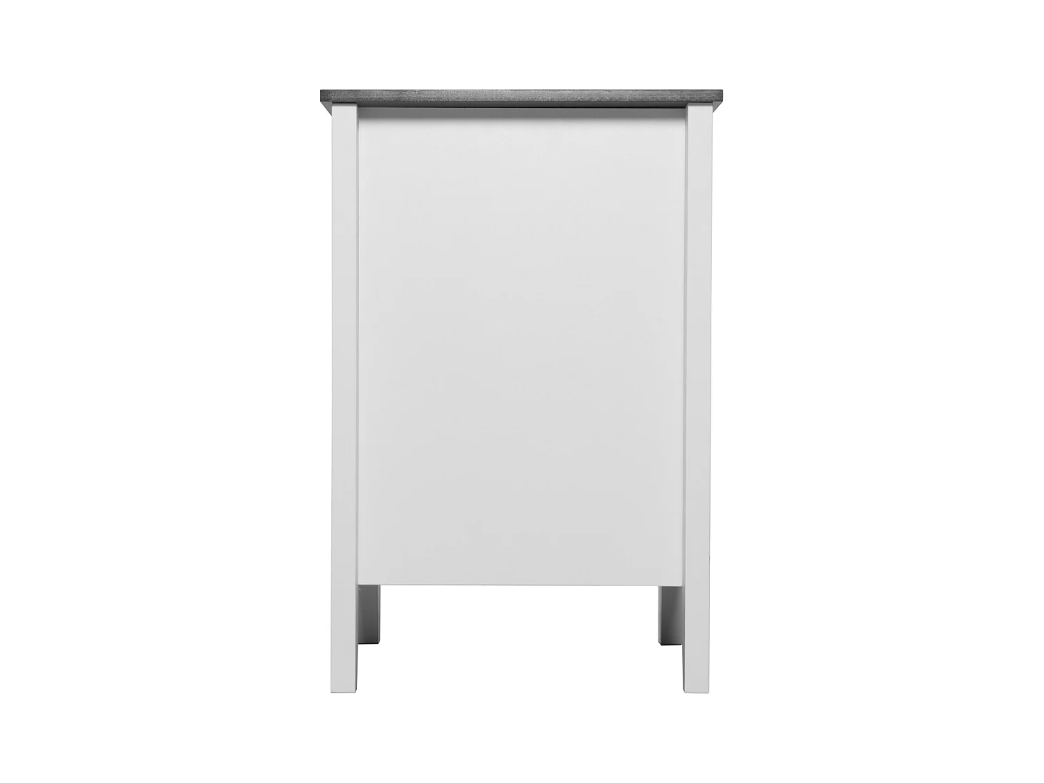 Table d'Appoint SucceBuy, Lot de 2, 3 Niveaux, Blanc, avec Prises USB et Éclairage LED