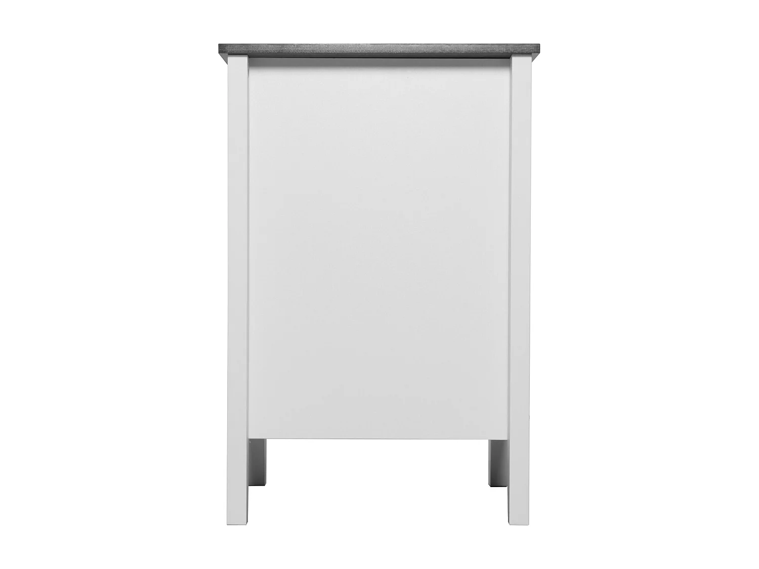 Table d'Appoint SucceBuy, Lot de 2, 3 Niveaux, Blanc, avec Prises USB et Éclairage LED