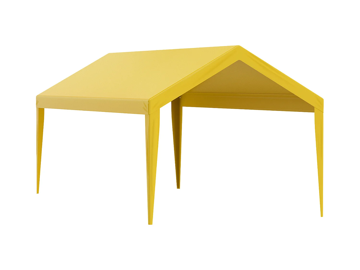 Toile de Rechange Carport Auvent SucceBuy Abri de Remplacement pour Abri d'Auto 304.8cm x 609.6cm Beige