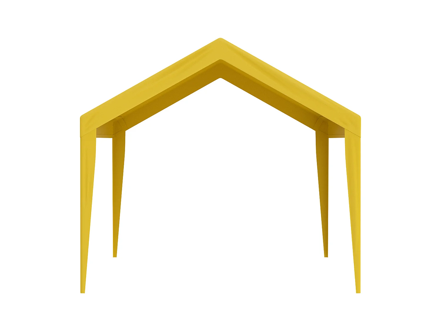 Toile de Rechange Carport Auvent SucceBuy Abri de Remplacement pour Abri d'Auto 304.8cm x 609.6cm Beige