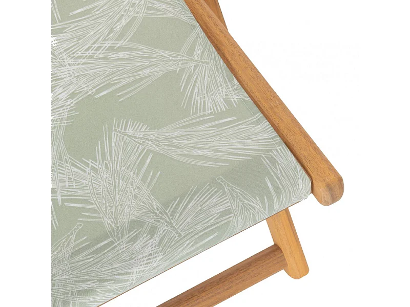 Toile de chilienne jardin motif d'aiguilles pin clair - LUDIVINE 4222