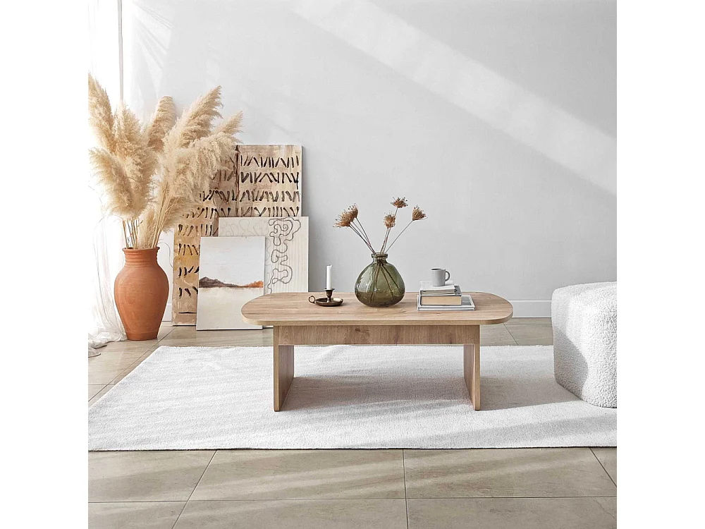 Table basse en aggloméré Theseus