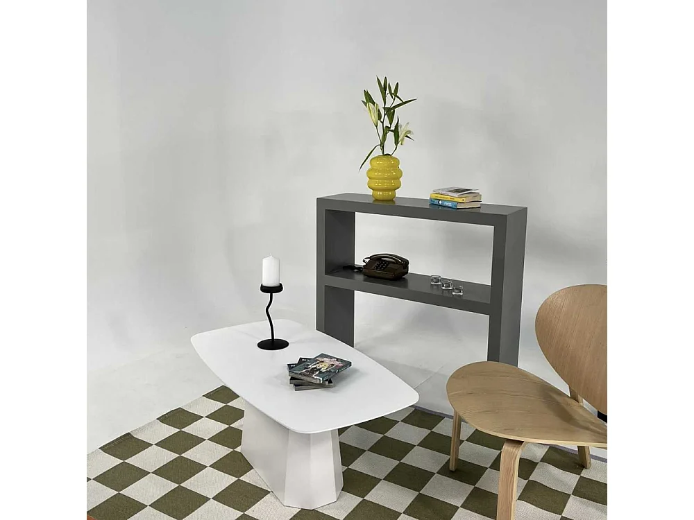 Table basse en aggloméré Lilyum Large