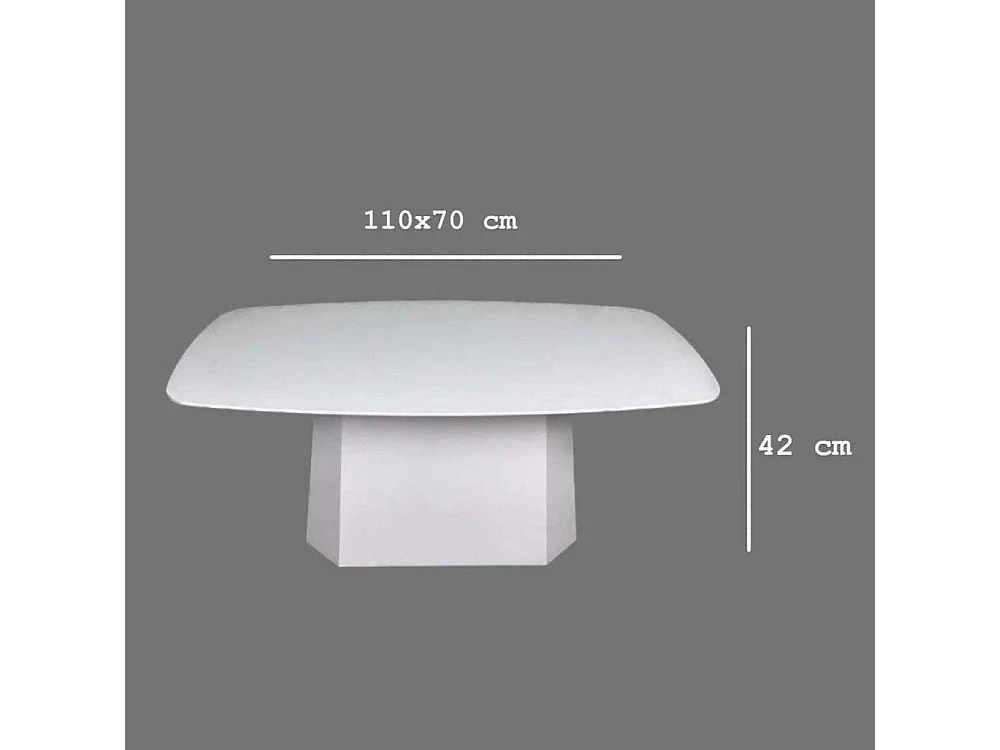 Table basse en aggloméré Lilyum Large