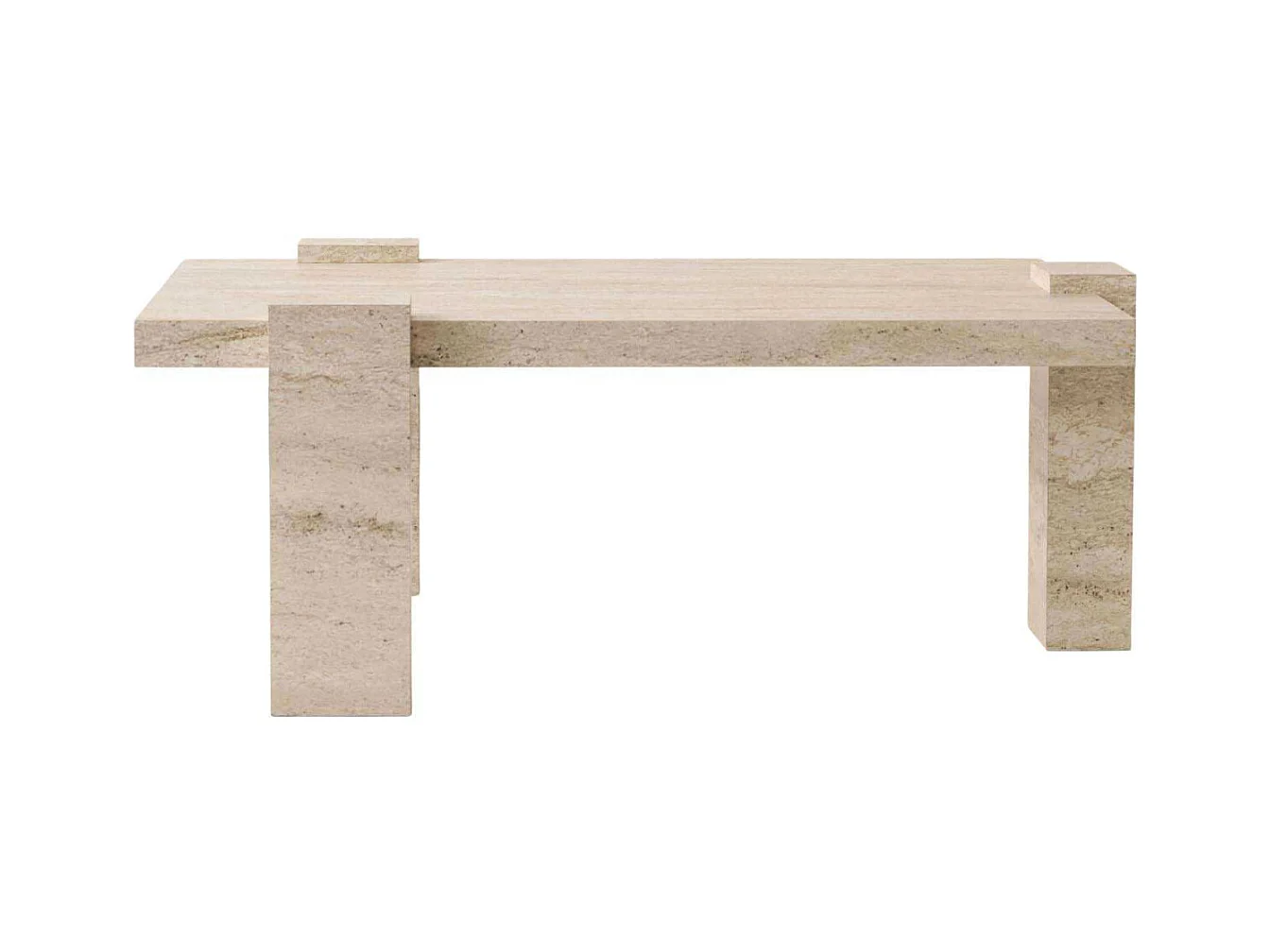 Table basse rectangulaire en aggloméré Diamond