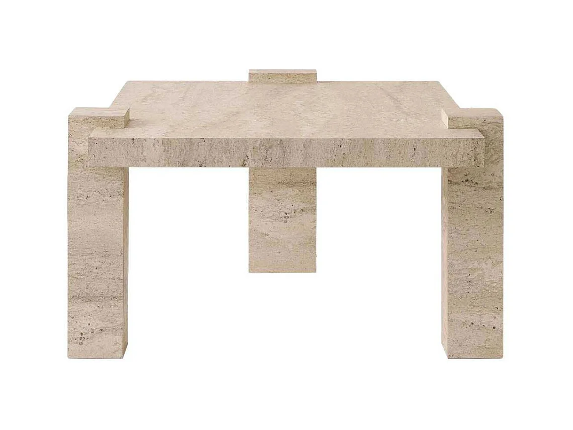 Table basse rectangulaire en aggloméré Diamond