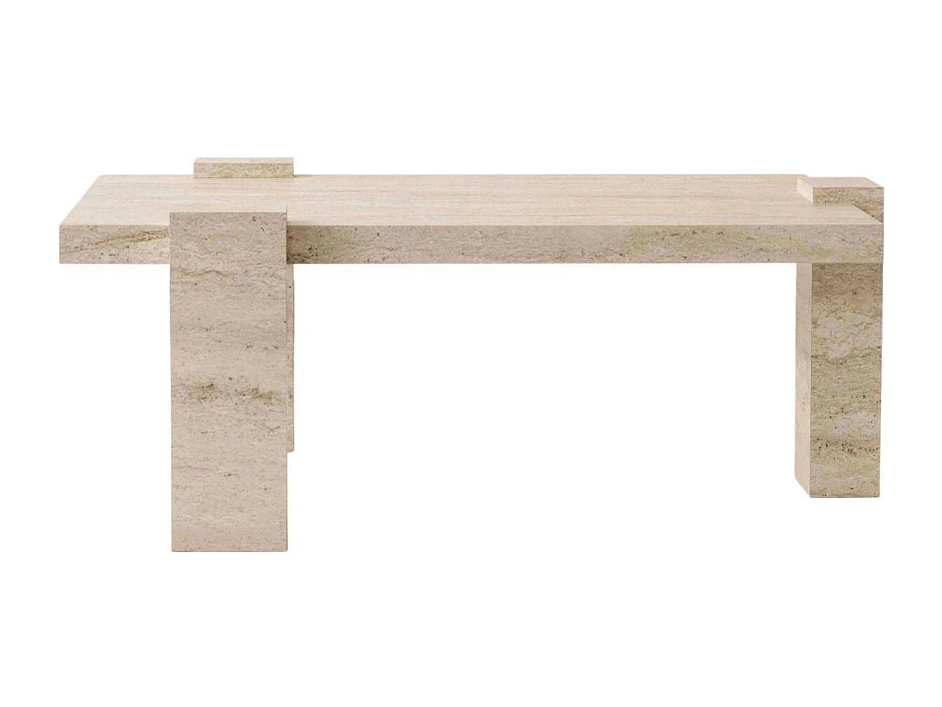 Table basse rectangulaire en aggloméré Diamond