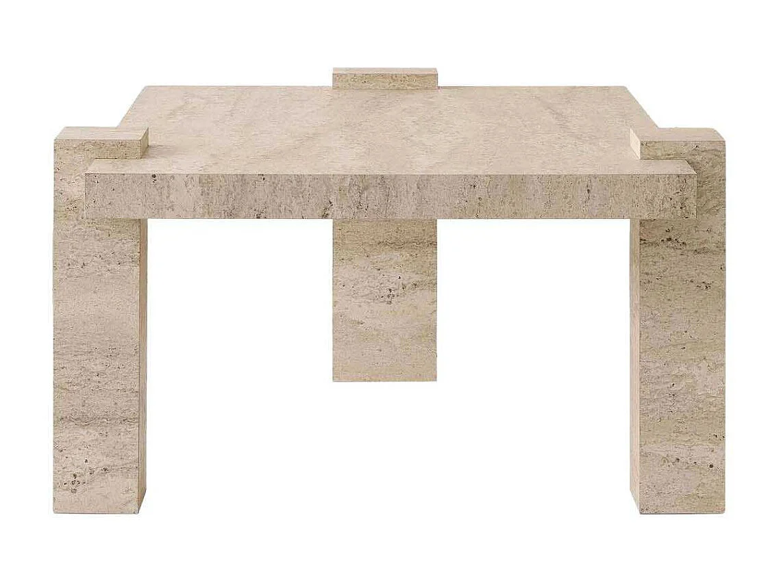 Table basse rectangulaire en aggloméré Diamond