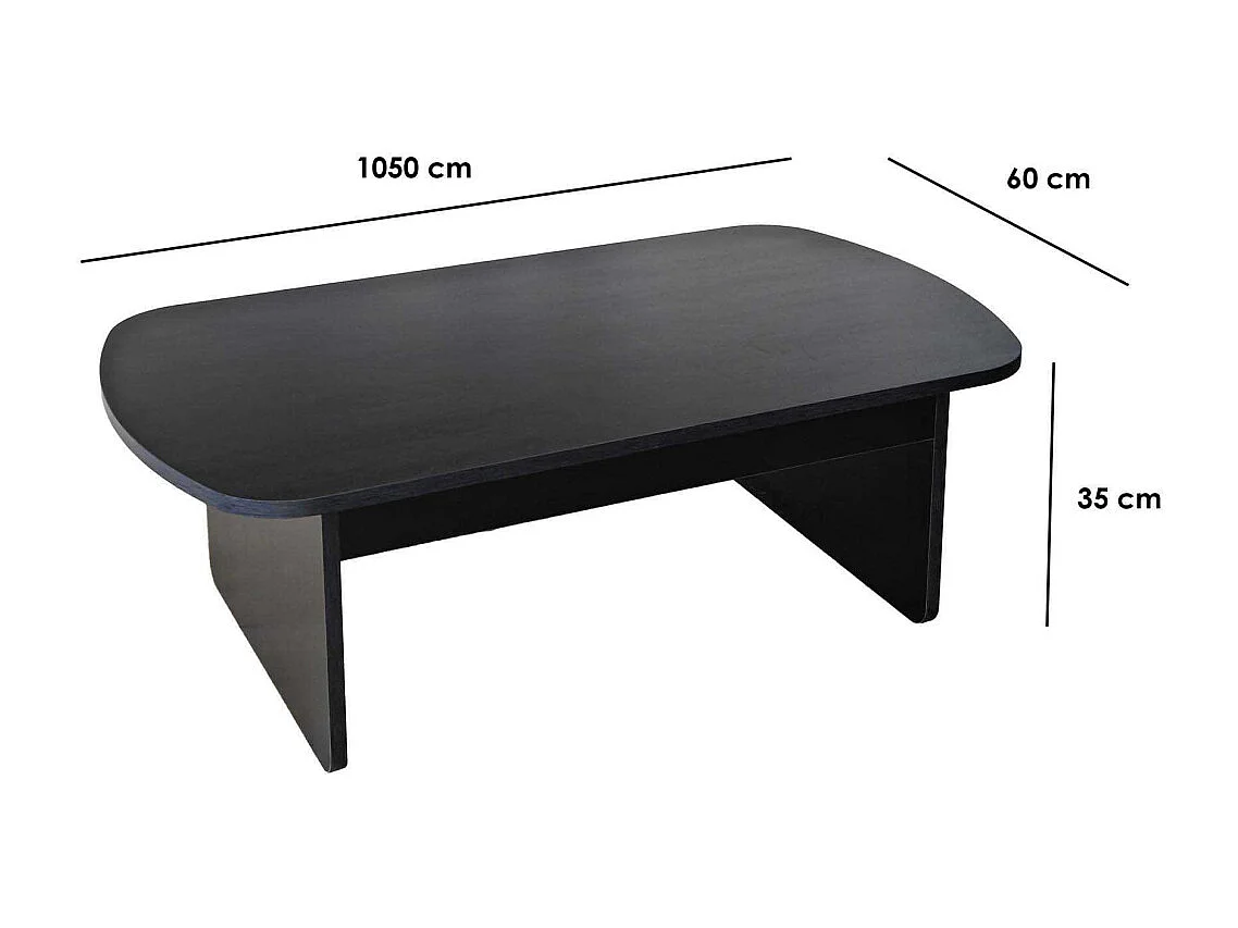 Table basse en aggloméré Theseus