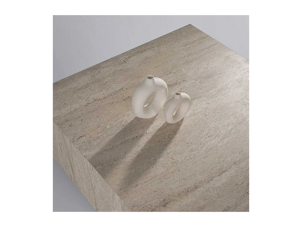 Table basse carré en aggloméré Lizbon