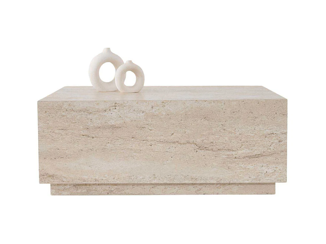 Table basse carré en aggloméré Lizbon