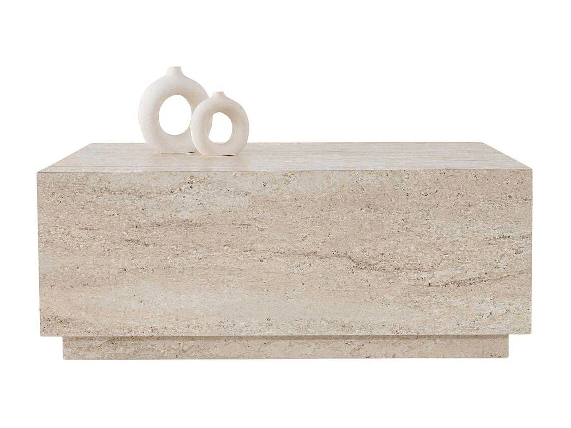 Table basse carré en aggloméré Lizbon