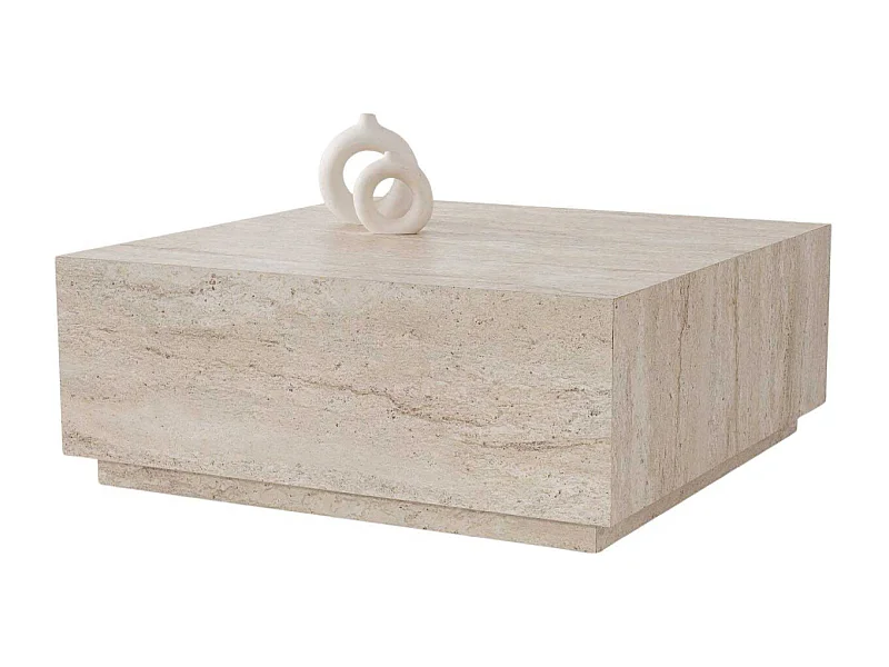 Table basse carré en aggloméré Lizbon