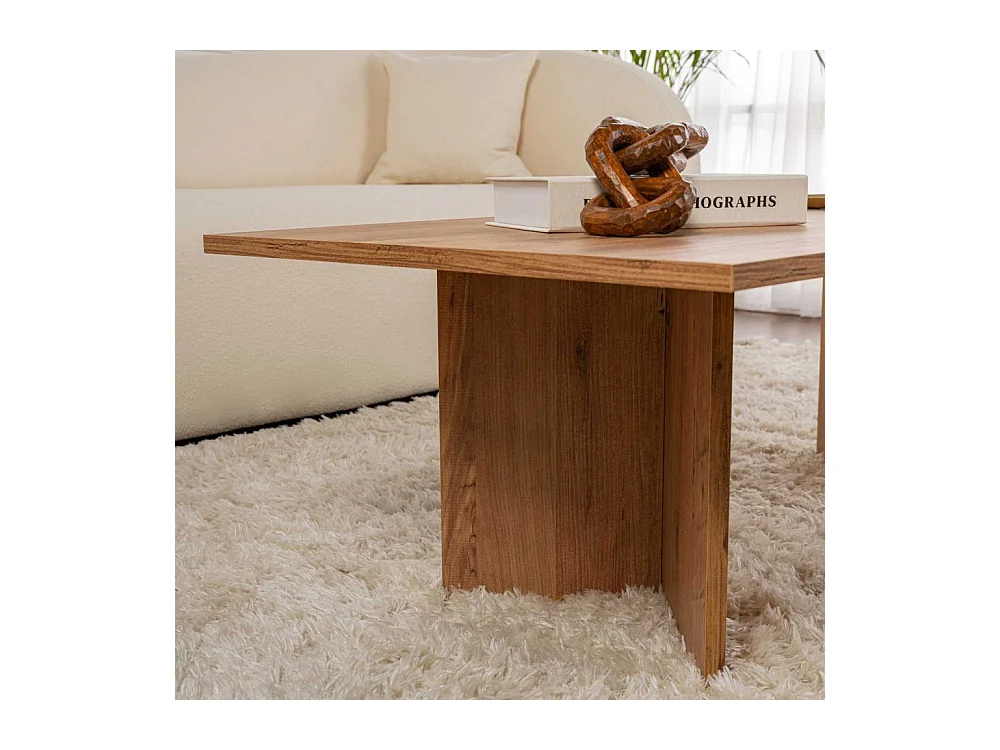 Table basse en aggloméré Sabin