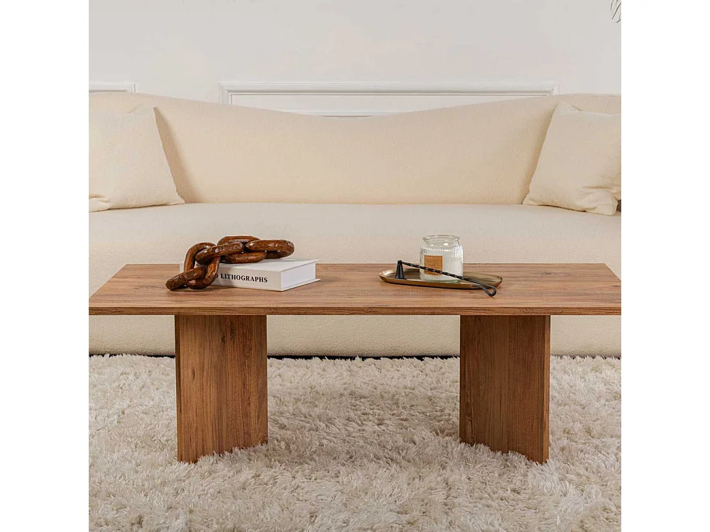 Table basse en aggloméré Sabin