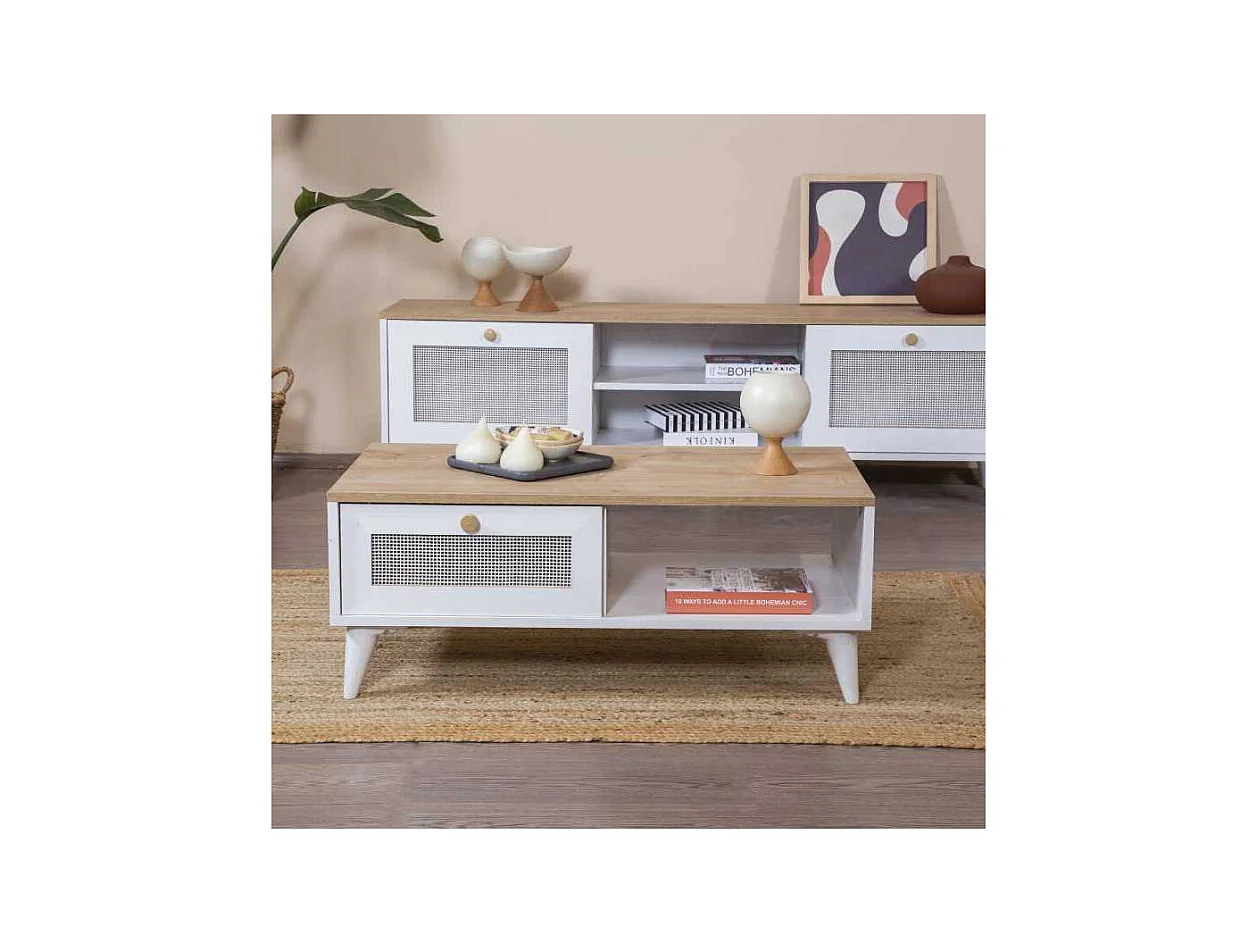 Table basse en aggloméré Calvin