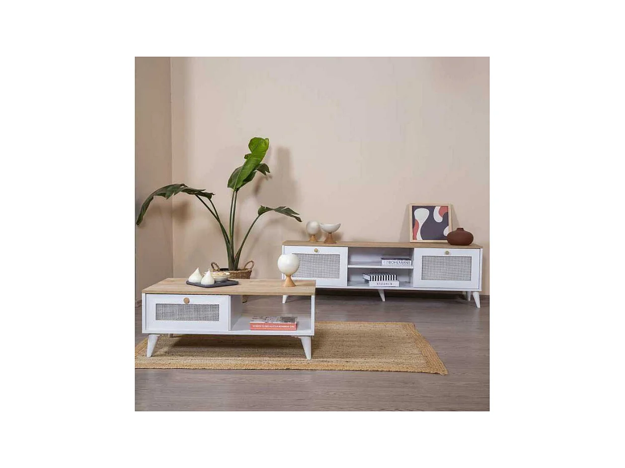 Table basse en aggloméré Calvin