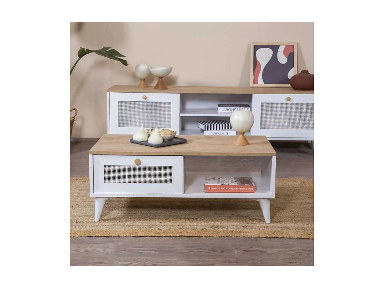 Table basse en aggloméré Calvin