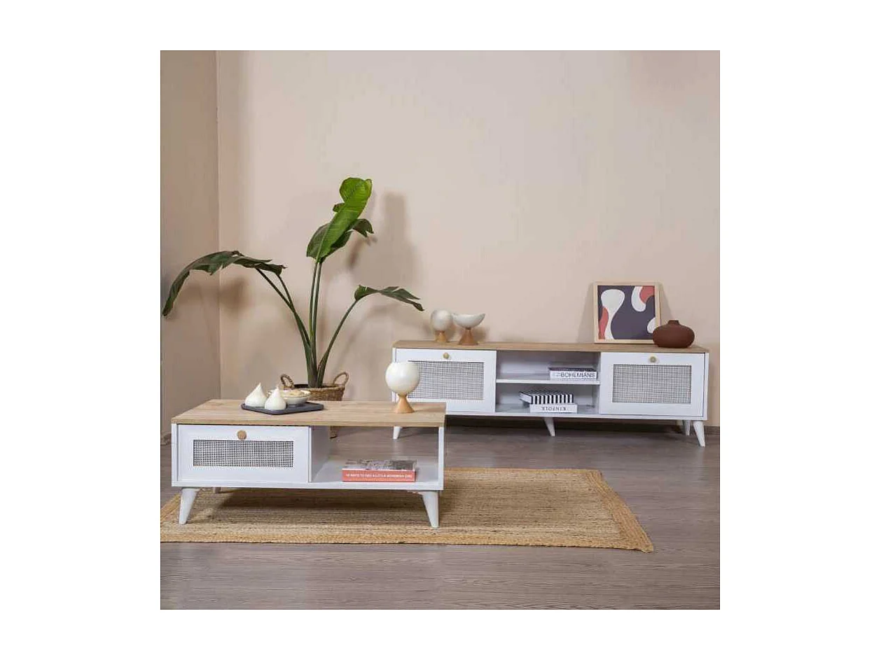 Table basse en aggloméré Calvin