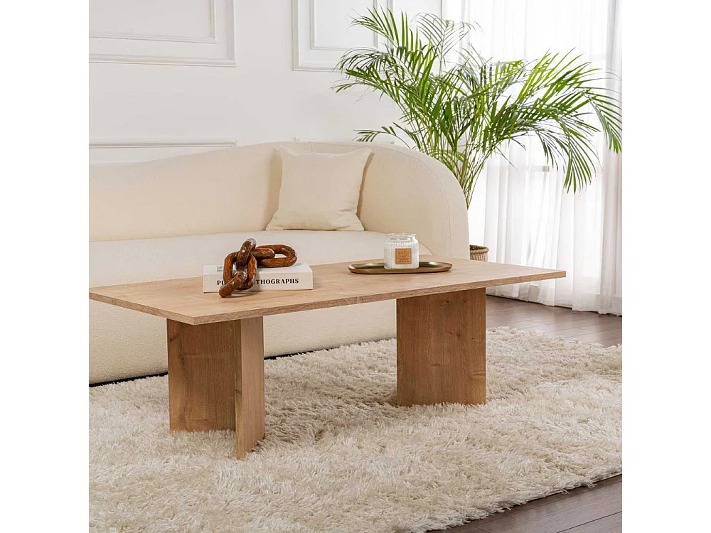 Table basse en aggloméré Sabin