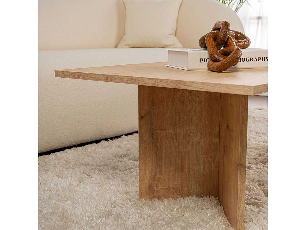 Table basse en aggloméré Sabin