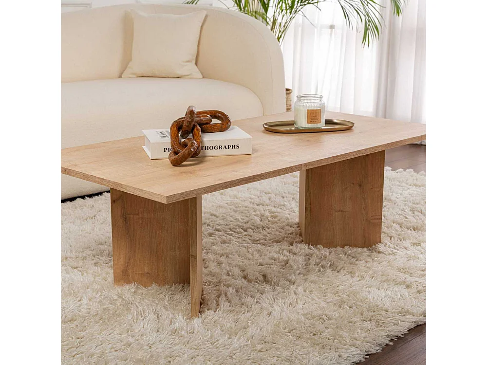 Table basse en aggloméré Sabin