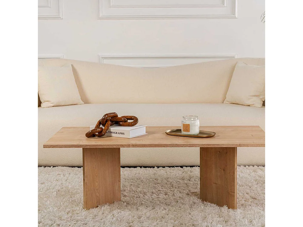 Table basse en aggloméré Sabin