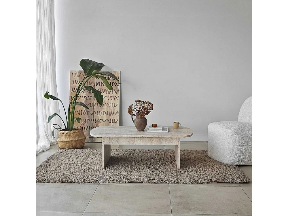 Table basse en aggloméré Theseus