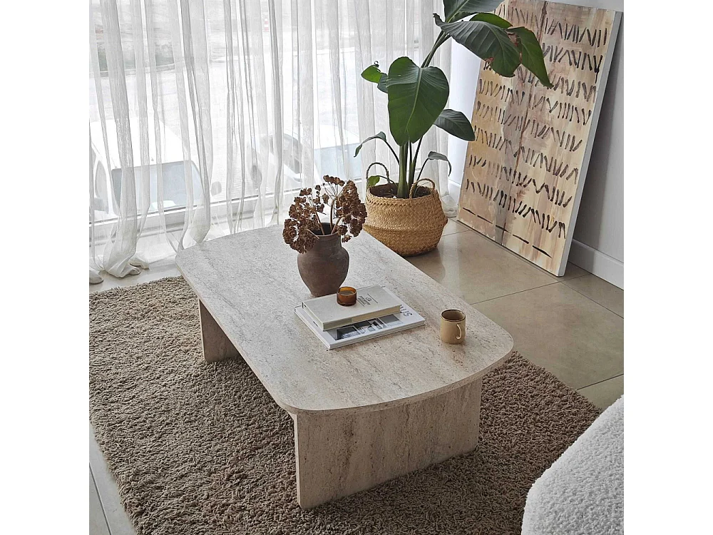 Table basse en aggloméré Theseus