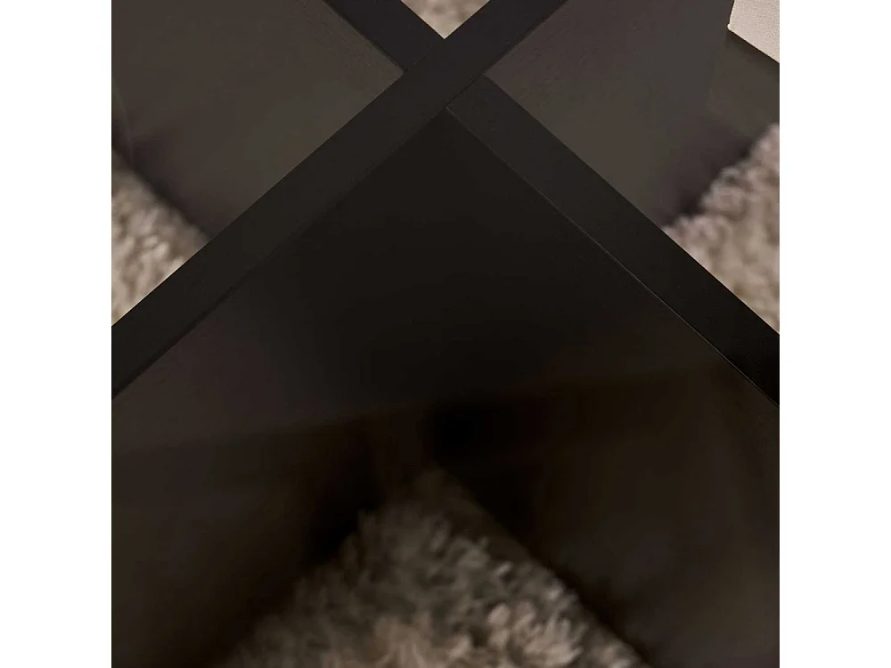 Table basse ronde en verre Aeris