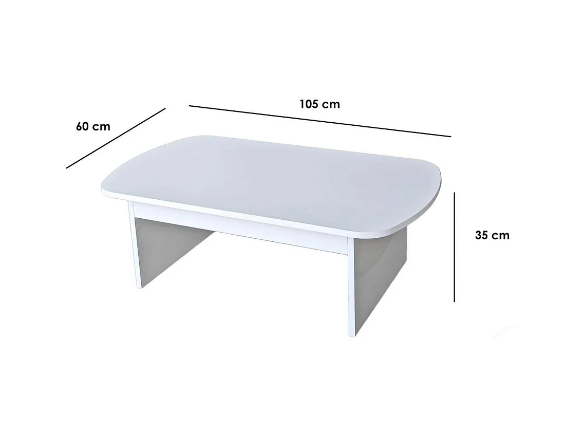 Table basse en aggloméré Theseus