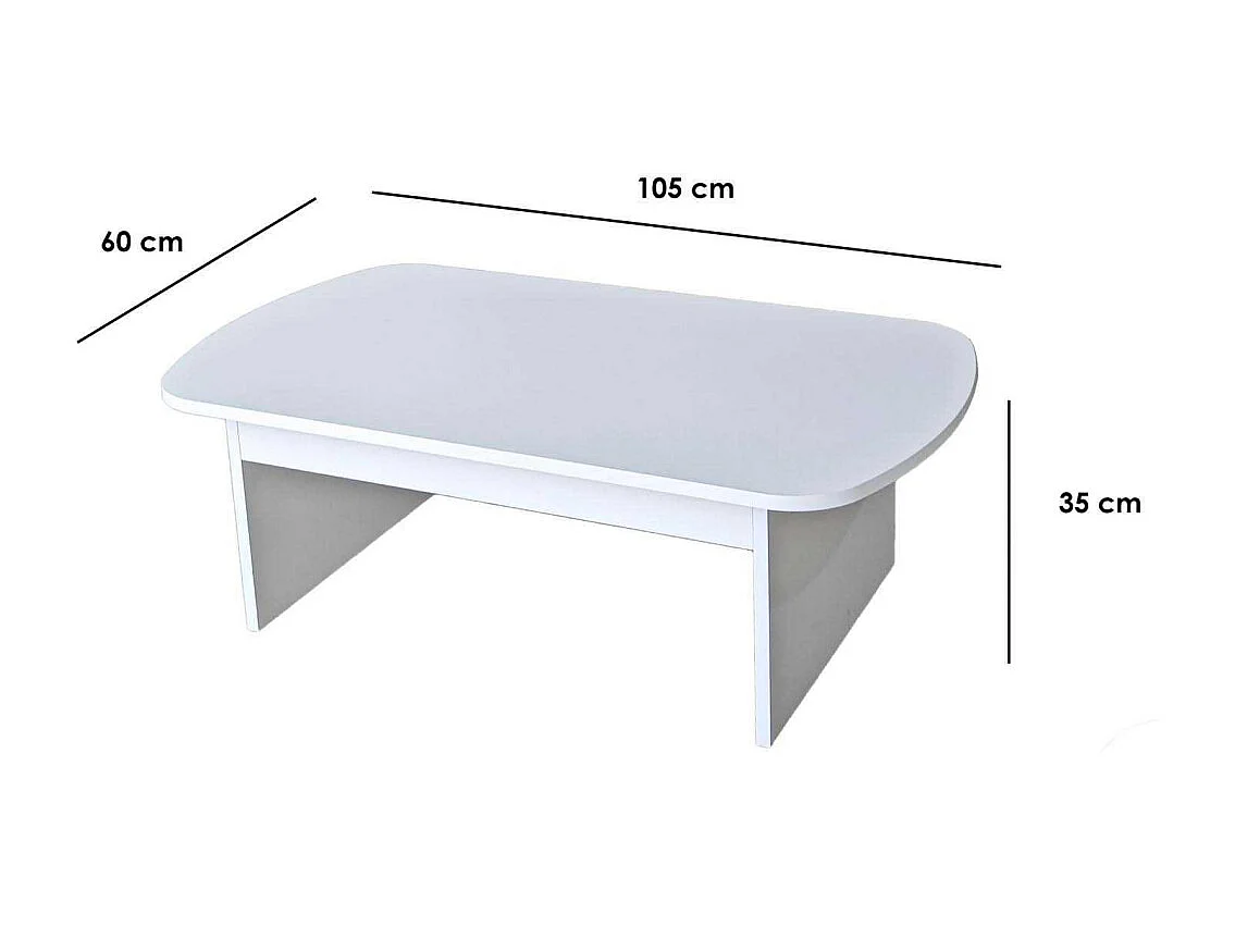 Table basse en aggloméré Theseus