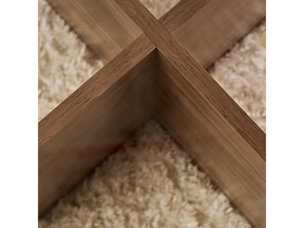 Table basse ronde en verre Aeris