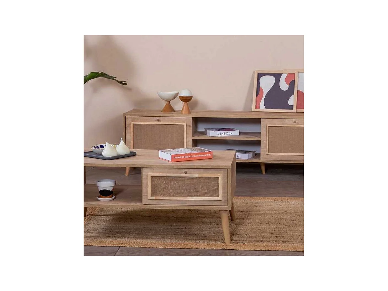 Table basse en aggloméré Mount