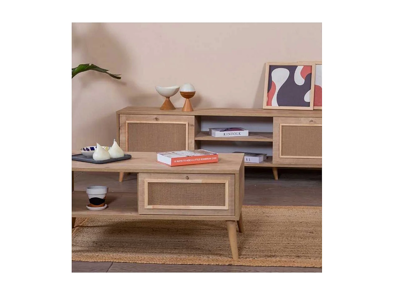 Table basse en aggloméré Mount