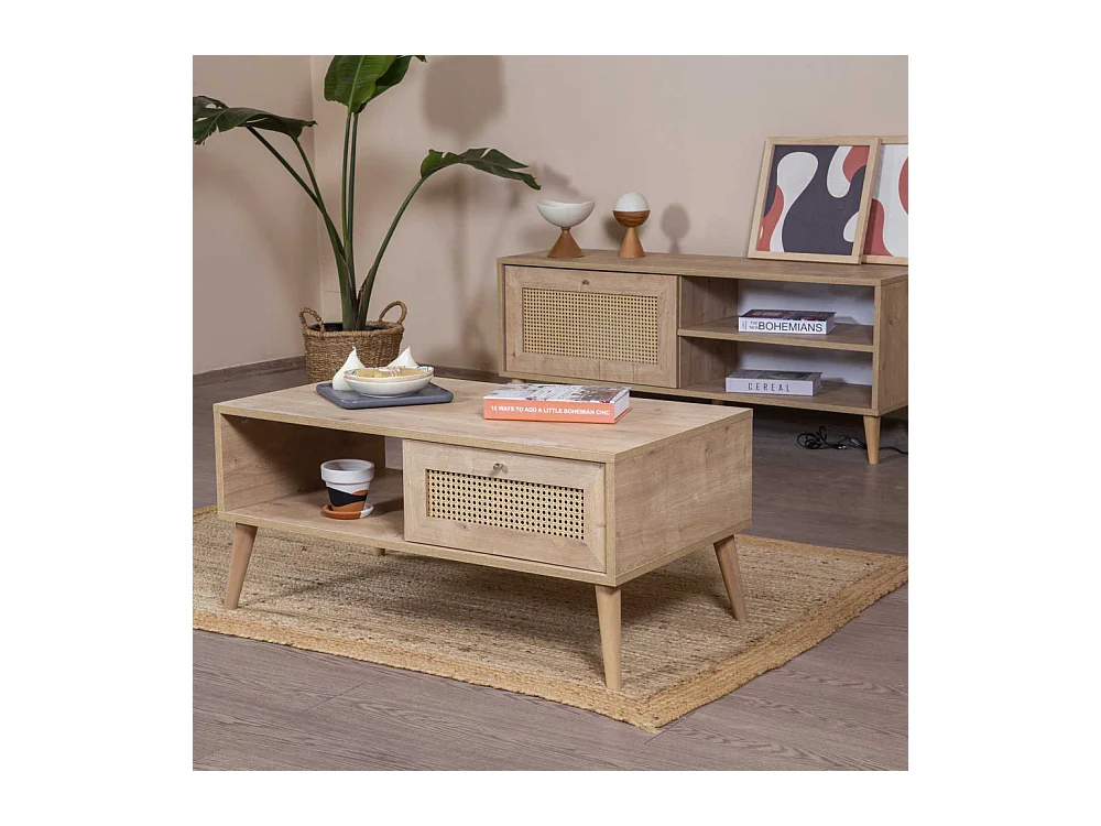 Table basse en aggloméré Calvin