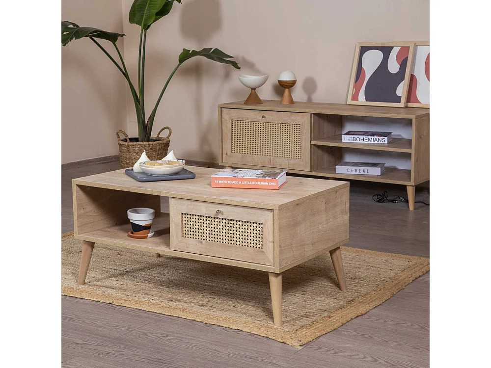 Table basse en aggloméré Calvin