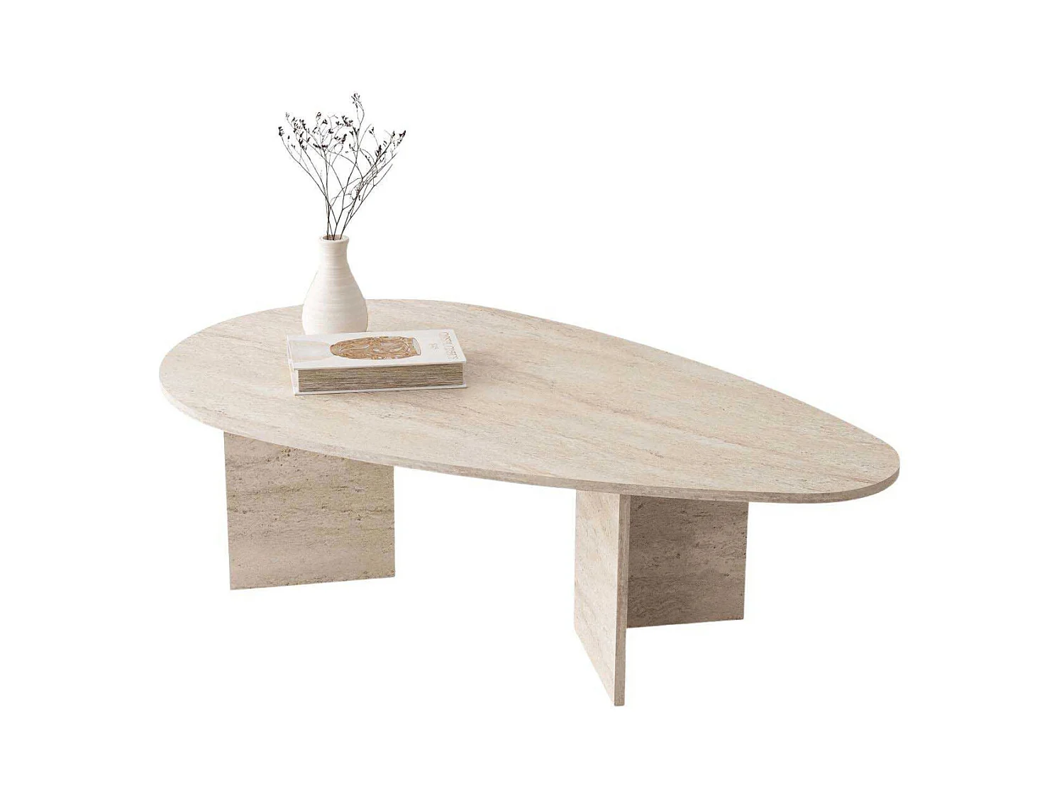 Table basse en aggloméré Flap