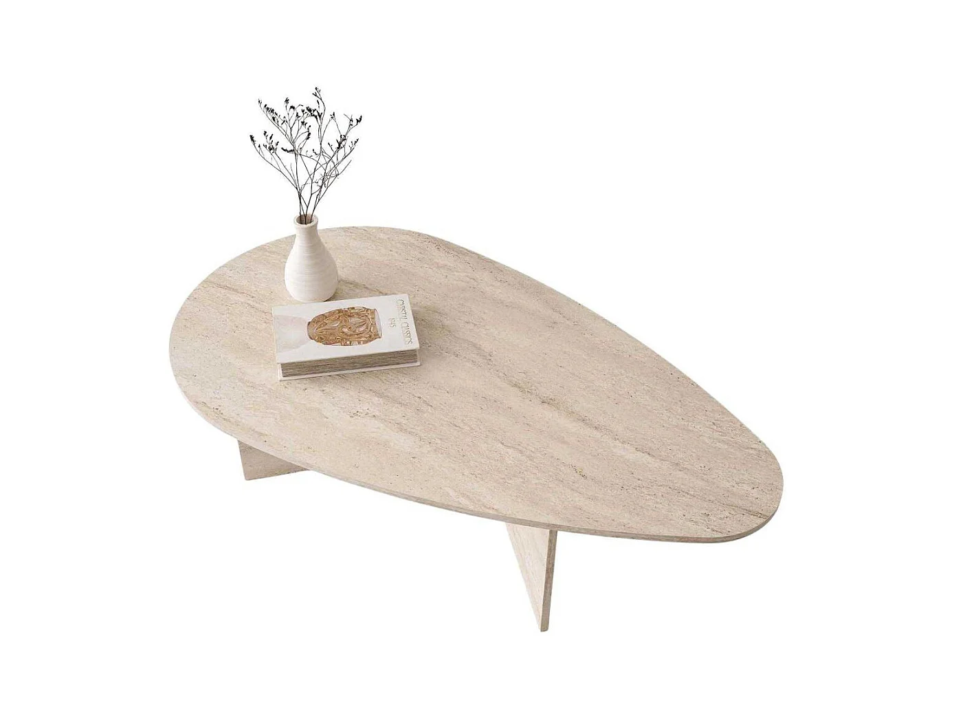 Table basse en aggloméré Flap