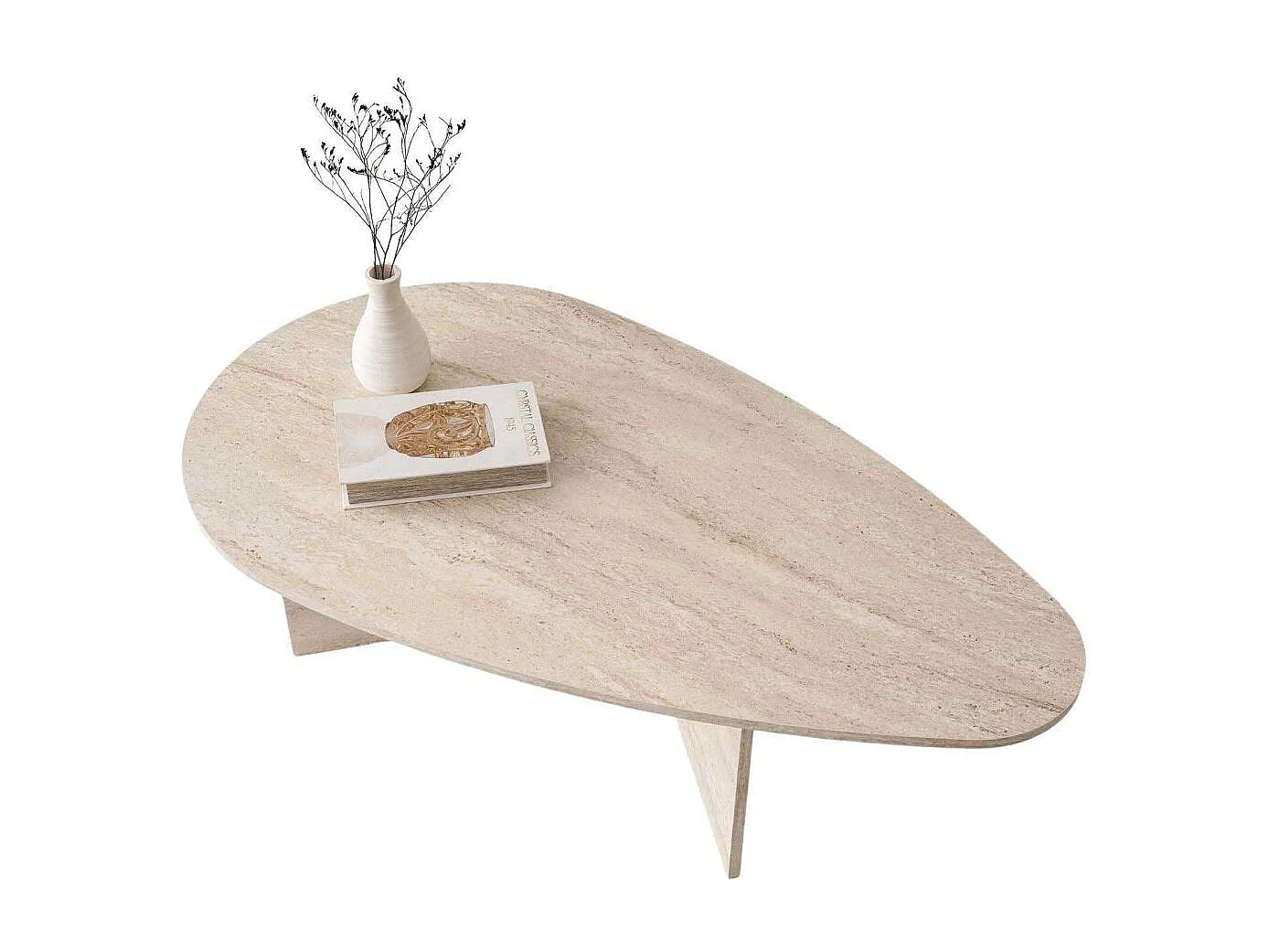 Table basse en aggloméré Flap