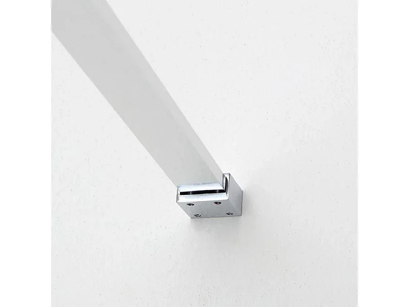 Divisória de duche de parede simples "Walk-in" em vidro transparente cm 110x190h