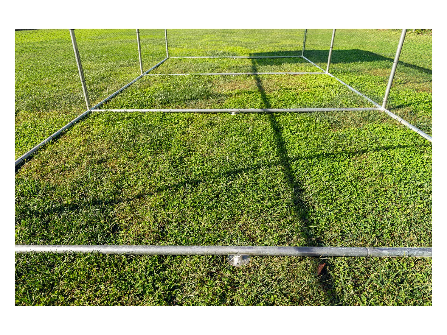 Gabbia per animali da esterno - Recinto per Polli 3 x 4m x 2m H - 12 mq