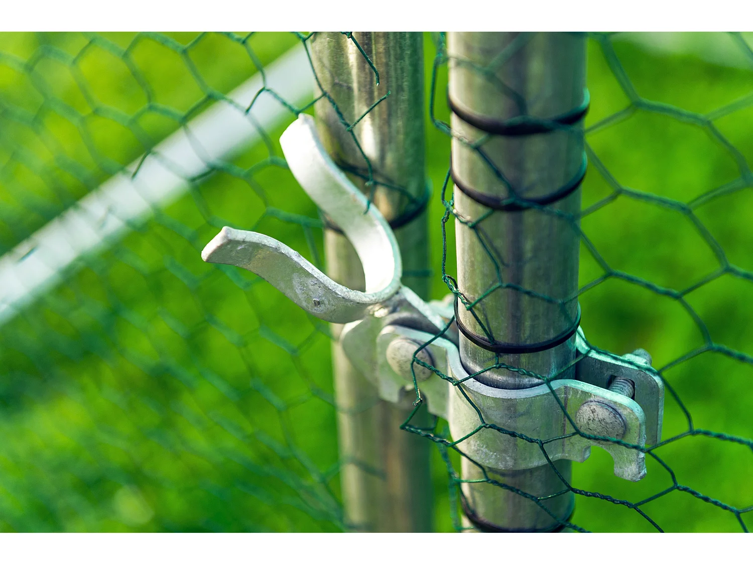 Gabbia per animali da esterno - Recinto per Polli 3 x 4m x 2m H - 12 mq