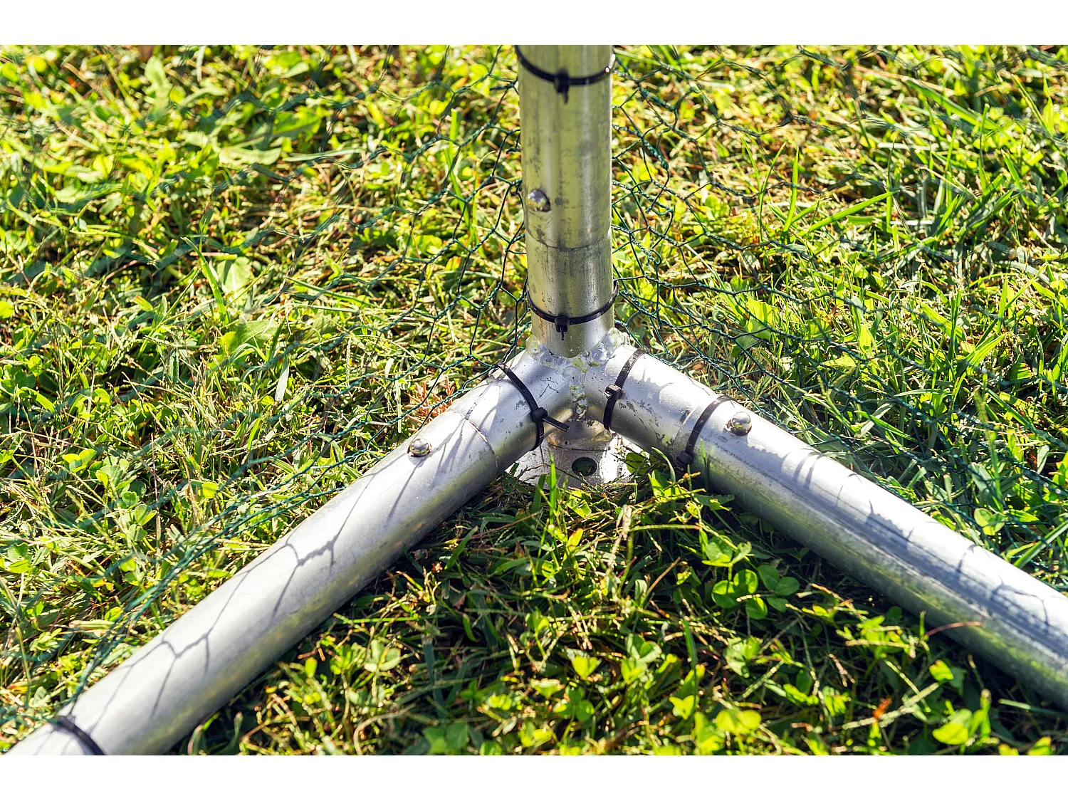 Gabbia per animali da esterno - Recinto per Polli 3 x 4m x 2m H - 12 mq