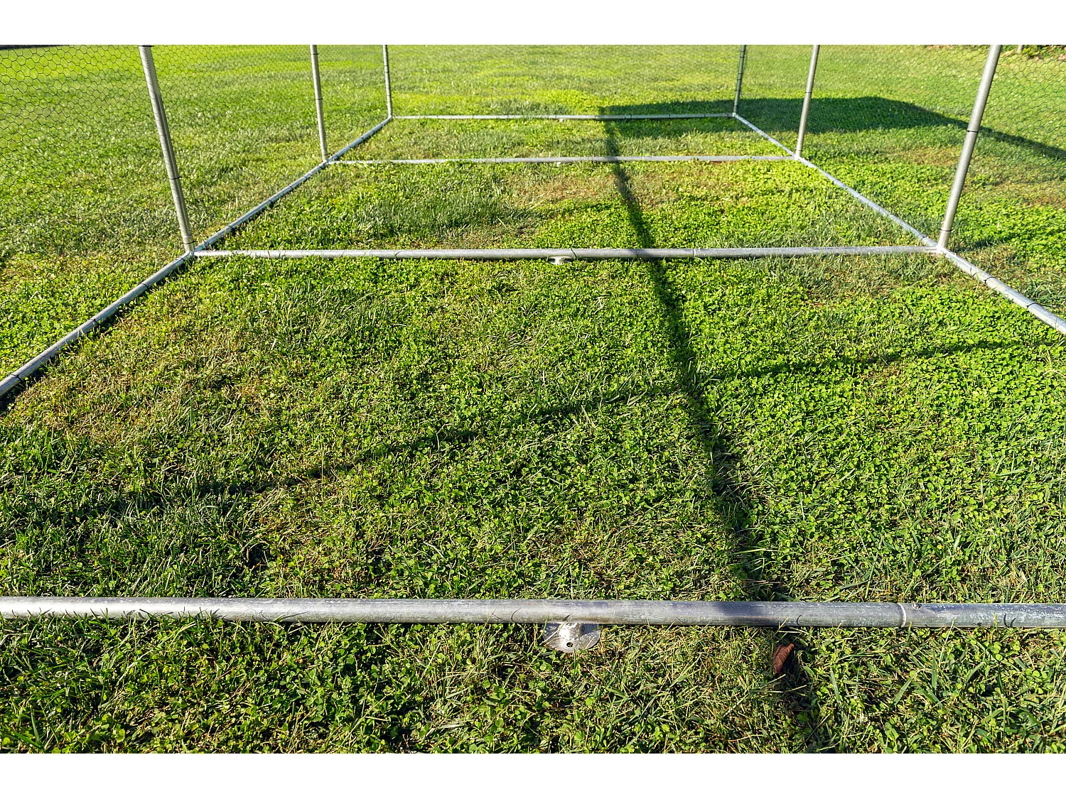 Gabbia per animali da esterno - Recinto per Polli 3 x 4m x 2m H - 12 mq