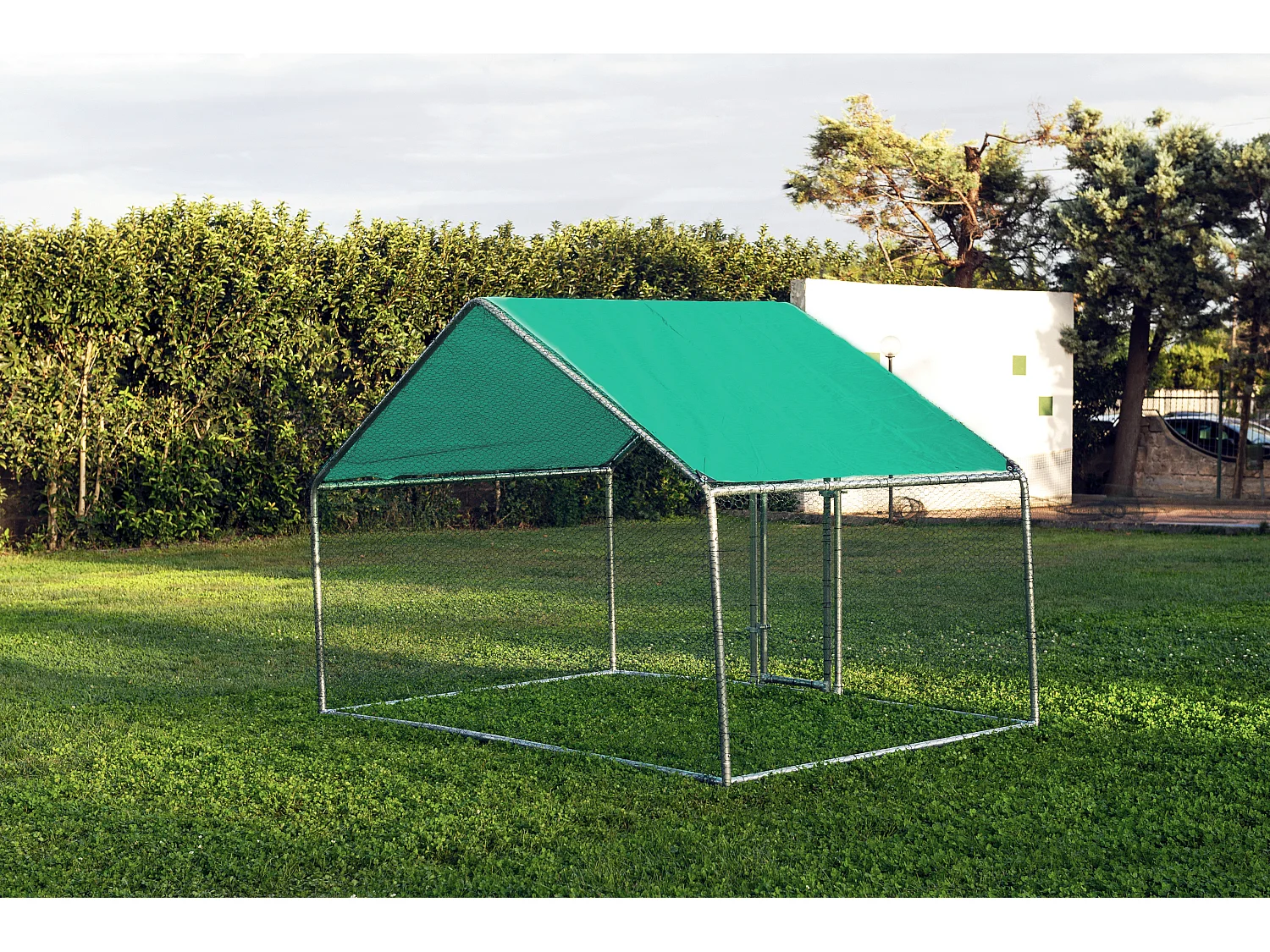 Gabbia per animali da esterno - Recinto per Polli 3 x 2m x 2m H - 6 mq